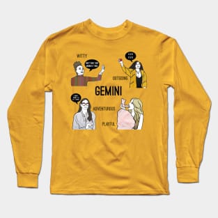 Gemini- Bravostrology series Long Sleeve T-Shirt